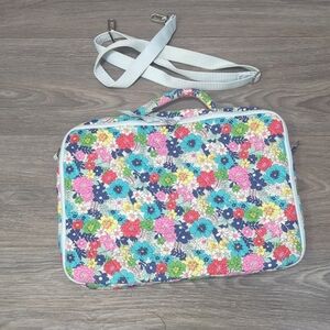 Like New Vera Bradley Floral Laptop Bag